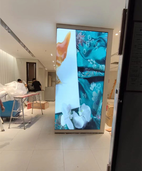 来宾市商场门店转角LED显示屏